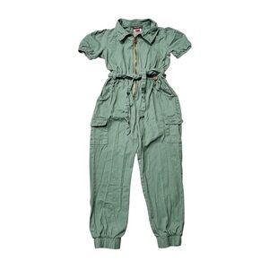 Vince‎ Camuto Olive Green Utility Jumpsuit